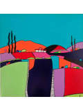 Carole Carpier, Looks like the south, peinture - Galerie de vente et d’achat d’art contemporain en ligne Artalistic