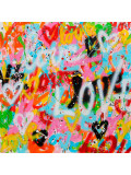 Isabelle Pelletane, Pop Love, peinture - Galerie de vente et d’achat d’art contemporain en ligne Artalistic