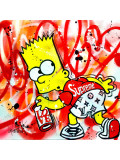 Patrick Cornée, Bart graffiti, peinture - Galerie de vente et d’achat d’art contemporain en ligne Artalistic