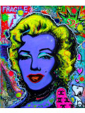 Priscilla Vettese, Hex legendary Marilyn, peinture - Galerie de vente et d’achat d’art contemporain en ligne Artalistic