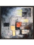 Ivan Colas, un monde carré, peinture - Galerie de vente et d’achat d’art contemporain en ligne Artalistic