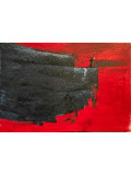 Marie-Caroline Fraboni, La château sur la falaise, peinture - Galerie de vente et d’achat d’art contemporain en ligne Artalistic