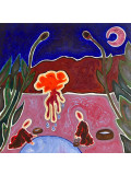 Josepha Apsarah, La récolte II, peinture - Galerie de vente et d’achat d’art contemporain en ligne Artalistic