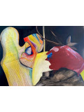 Marie-Caroline Fraboni, Les montagnes crient, peinture - Galerie de vente et d’achat d’art contemporain en ligne Artalistic