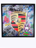 N.Nathan, Porsche addict, peinture - Galerie de vente et d’achat d’art contemporain en ligne Artalistic