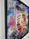 N.Nathan, Porsche addict, peinture - Galerie de vente et d’achat d’art contemporain en ligne Artalistic