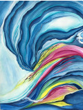 Marie-Caroline Fraboni, Fluctus, peinture - Galerie de vente et d’achat d’art contemporain en ligne Artalistic