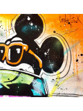 Patrick Cornée, Mickey and Minnie on holiday, peinture - Galerie de vente et d’achat d’art contemporain en ligne Artalistic