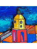 Pascal Poutchnine, Twist à Saint-Tropez, peinture - Galerie de vente et d’achat d’art contemporain en ligne Artalistic