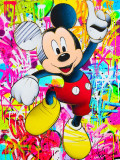 Vincent Bardou, Mickey mouse, peinture - Galerie de vente et d’achat d’art contemporain en ligne Artalistic