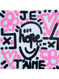 Mr.Hope, Je t'aime, peinture - Galerie de vente et d’achat d’art contemporain en ligne Artalistic