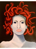 Françoise Augustine, Medusa, peinture - Galerie de vente et d’achat d’art contemporain en ligne Artalistic