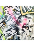 Patrick Cornée, Lion king graffiti, peinture - Galerie de vente et d’achat d’art contemporain en ligne Artalistic
