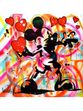 Patrick Cornée, Mickey graffiti love - Galerie de vente et d’achat d’art contemporain en ligne Artalistic