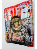 N.Nathan, Space Monkey, peinture - Galerie de vente et d’achat d’art contemporain en ligne Artalistic