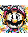 Patrick Cornée, Super Mario Bros, peinture - Galerie de vente et d’achat d’art contemporain en ligne Artalistic