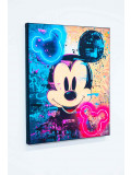 Vincent Bardou, Mickey Mouse neon art, peinture - Galerie de vente et d’achat d’art contemporain en ligne Artalistic