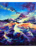 Oxypoint, The Sun is Setting, peinture - Galerie de vente et d’achat d’art contemporain en ligne Artalistic