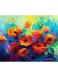Oxypoint, Poppies, peinture - Galerie de vente et d’achat d’art contemporain en ligne Artalistic