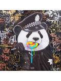 Vincent Bardou, Panda painting, peinture - Galerie de vente et d’achat d’art contemporain en ligne Artalistic
