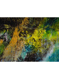 Brigitte Bonin, Fumée d'or, peinture - Galerie de vente et d’achat d’art contemporain en ligne Artalistic