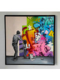 Blure, Try again, peinture - Galerie de vente et d’achat d’art contemporain en ligne Artalistic