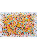 Isabelle Pelletane, Choose love, peinture - Galerie de vente et d’achat d’art contemporain en ligne Artalistic