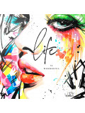Patrick Cornée, Life is wonderful, peinture - Galerie de vente et d’achat d’art contemporain en ligne Artalistic
