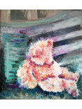 Ruzanna Hakobyan, L'ourse perdue, peinture - Galerie de vente et d’achat d’art contemporain en ligne Artalistic