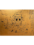 Ewen Gur, The pianist who plays the blues, peinture -  Galerie de vente et d’achat d’art contemporain en ligne Artalistic