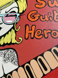 Ewen Gur, Super guitar hero, peinture - Galerie de vente et d’achat d’art contemporain en ligne Artalistic