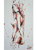 Amandyne Steropes, Love me, peinture - Galerie de vente et d’achat d’art contemporain en ligne Artalistic