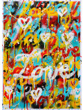 Isabelle Pelletane, Love love 11, peinture - Galerie de vente et d’achat d’art contemporain en ligne Artalistic