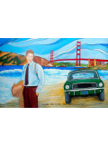 Alain Faure, Bullitt, peinture - Galerie de vente et d’achat d’art contemporain en ligne Artalistic