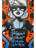 Ewen Gur, Buena Distancia Social Club, peinture - Galerie de vente et d’achat d’art contemporain en ligne Artalistic