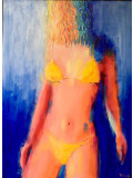 Françoise Augustine, Copacabana, peinture - Galerie de vente et d’achat d’art contemporain en ligne Artalistic
