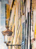 Nathalie Lemaître, Le passage de Bastia, peinture - Galerie de vente et d’achat d’art contemporain en ligne Artalistic