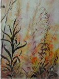 Muriel Besnard, Herbes folles, peinture - Galerie de vente et d’achat d’art contemporain en ligne Artalistic