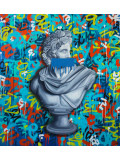 Monika Mrowiec, Apollo Belvedere bust, peinture - Galerie de vente et d’achat d’art contemporain en ligne Artalistic