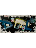 Digital, Blue Jackson, peinture - Galerie de vente et d’achat d’art contemporain en ligne Artalistic