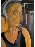 Sela, Autoportrait, peinture - Galerie de vente et d’achat d’art contemporain en ligne Artalistic