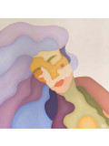 Léa Mongiat, Paysage n°3, peinture - Galerie de vente et d’achat d’art contemporain en ligne Artalistic