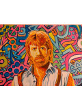 Lacrymal, Chuck Norris, peinture - Galerie de vente et d’achat d’art contemporain en ligne Artalistic