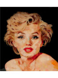 Béatrice Bissara, Marilyne, peinture - Galerie de vente et d’achat d’art contemporain en ligne Artalistic