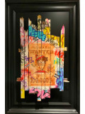 Onemizer, Wanted Charlie, peinture - Galerie de vente et d’achat d’art contemporain en ligne Artalistic