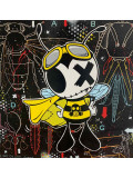 Arsen, To bee a super heroiko, peinture - Galerie de vente et d’achat d’art contemporain en ligne Artalistic
