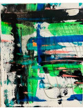 Karl Lagasse, Bleu style, peinture - Galerie de vente et d’achat d’art contemporain en ligne Artalistic