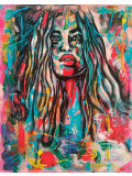 Edward Yov, Melissa, peinture - Galerie de vente et d’achat d’art contemporain en ligne Artalistic