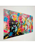 Nobless, Bat's money, peinture - Galerie de vente et d’achat d’art contemporain en ligne Artalistic