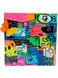Pauline Salvan, La vie est belle, peinture - Galerie de vente et d’achat d’art contemporain en ligne Artalistic